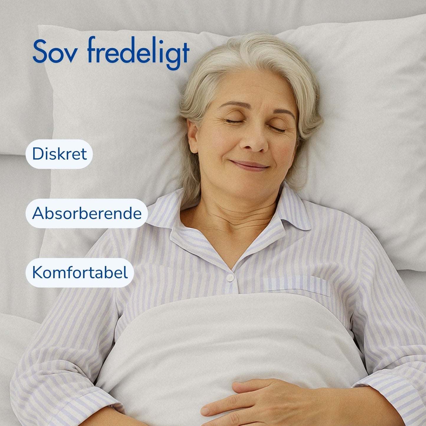 Vaskbart og genbrugeligt inkontinenslagen