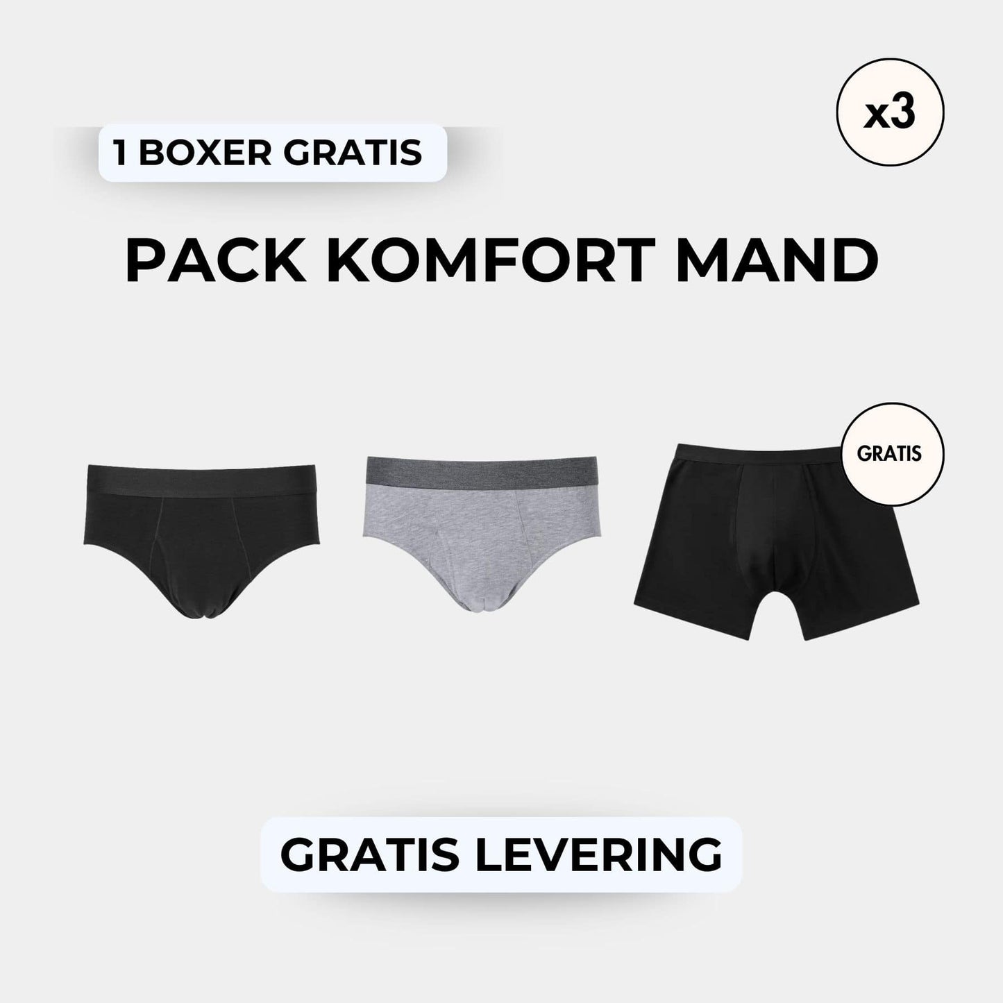 Pack Komfort Mand